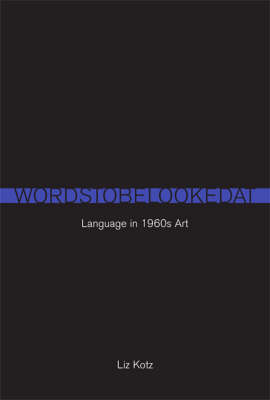 Book cover for Words to Be Looked At
