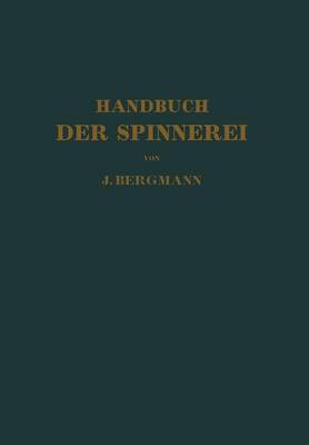 Book cover for Handbuch Der Spinnerei