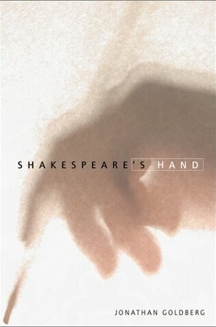 Cover of Shakespeare’s Hand
