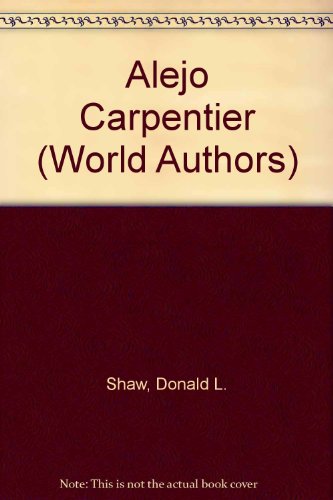 Book cover for Alejo Carpentier