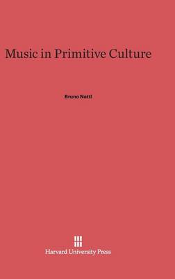 Book cover for Music in Primitive Culture