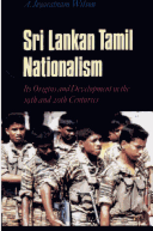 Cover of Sri Lankan Tamil Nationalism