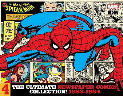 Book cover for The Amazing Spider-Man The Ultimate Newspaper Comics Collection, Volume 4 (1983 -1984)