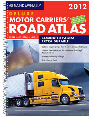 Cover of Rand McNally Motor Carries Road Atlas Deluxe