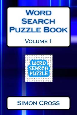 Book cover for Word Search Puzzle Book Volume 1