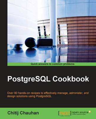 Book cover for PostgreSQL Cookbook