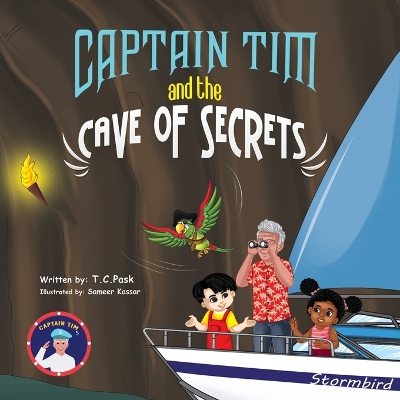 Book cover for Captain Tim and the Cave of Secrets