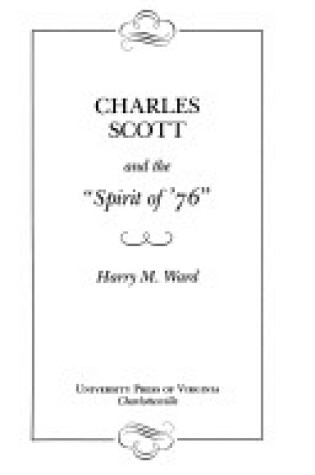 Cover of Charles Scott and the "Spirit of '76"