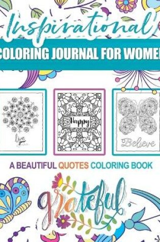 Cover of Inspirational Coloring Journal For Women
