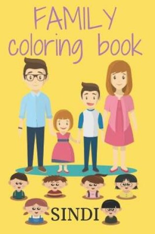 Cover of Family Coloring Book SINDI