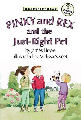 Book cover for Pinky and Rex and the Just-Right Pet