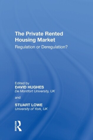 Cover of The Private Rented Housing Market