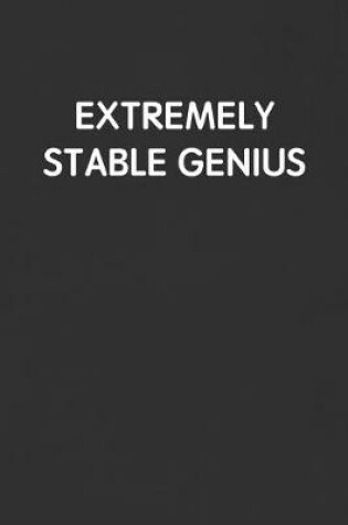 Cover of Extremely Stable Genius