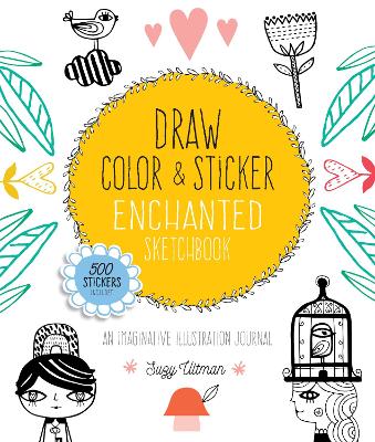 Cover of Draw, Color, and Sticker Enchanted Sketchbook