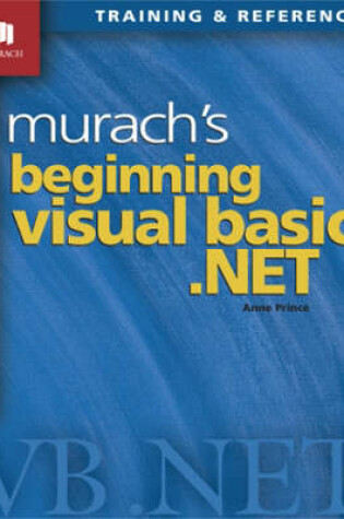 Cover of Murach's Beginning Visual Basic.NET