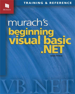 Book cover for Murach's Beginning Visual Basic.NET