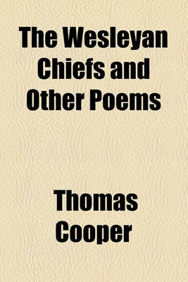 Book cover for The Wesleyan Chiefs and Other Poems