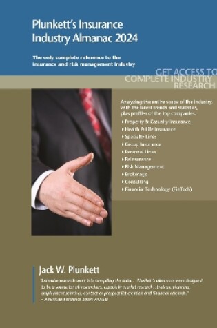 Cover of Plunkett's Insurance Industry Almanac 2024