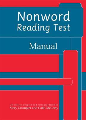 Book cover for Nonword Reading Test: Manual