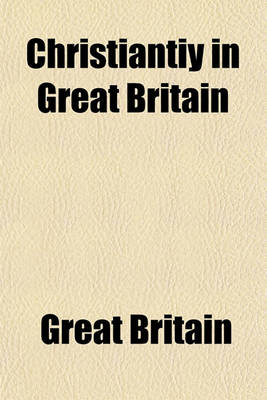 Book cover for Christiantiy in Great Britain