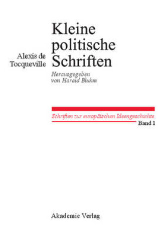 Cover of Kleine Politische Schriften