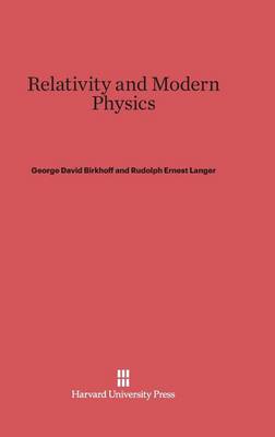 Book cover for Relativity and Modern Physics