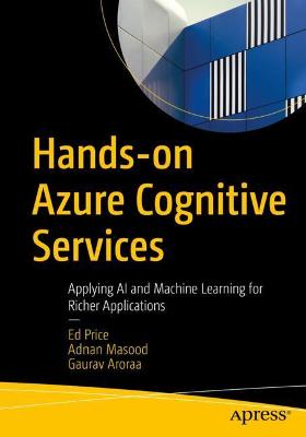 Book cover for Hands-on Azure Cognitive Services