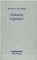 Book cover for Gedeutete Gegenwart