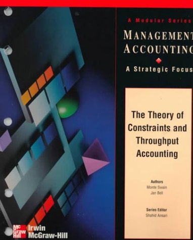 Book cover for Theory of Constraints and Throughput Accounting