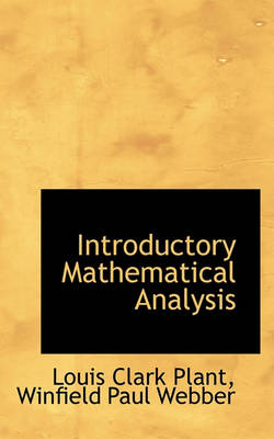 Cover of Introductory Mathematical Analysis