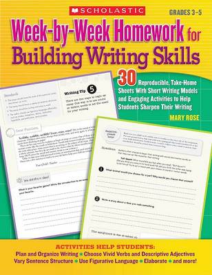 Cover of Week-By-Week Homework for Building Writing Skills