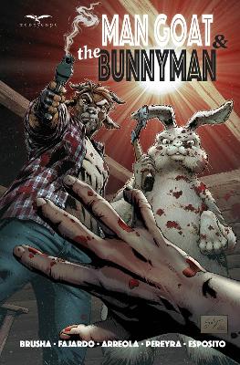 Book cover for Man Goat and The Bunnyman
