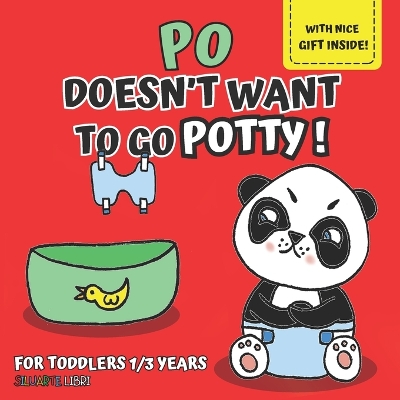 Book cover for Po doesn't want to go potty!