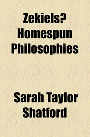 Cover of Zekiels Homespun Philosophies