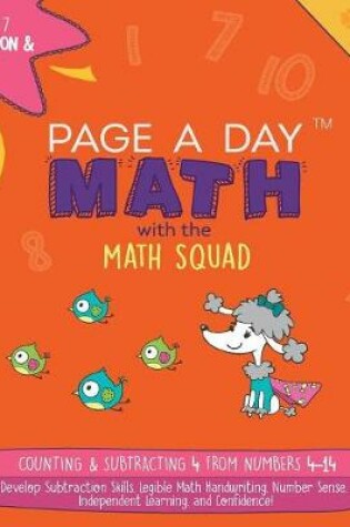 Cover of Page a Day Math Subtraction & Counting Book 5