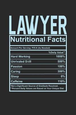 Book cover for Lawyer Nutritional Facts