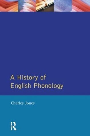 Cover of A History of English Phonology