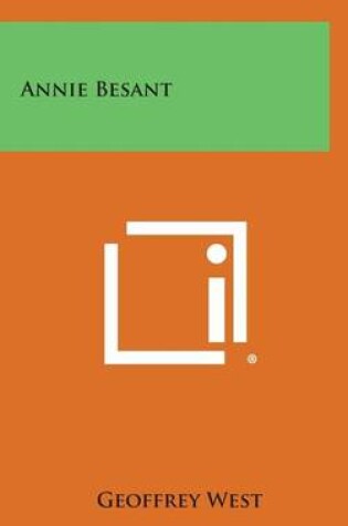 Cover of Annie Besant