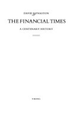 Cover of "Financial Times"