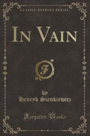 Cover of In Vain (Classic Reprint)