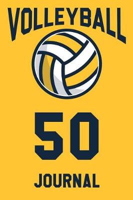 Book cover for Volleyball Journal 50