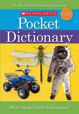 Book cover for Scholastic Pocket Dictionary