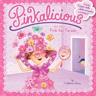 Book cover for Pinkalicious and the Pink Hat Parade