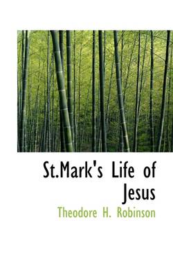 Book cover for St.Mark's Life of Jesus