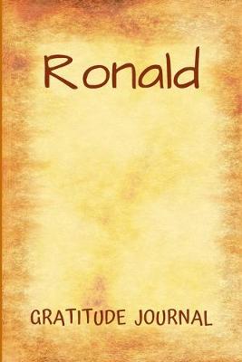 Cover of Ronald Gratitude Journal