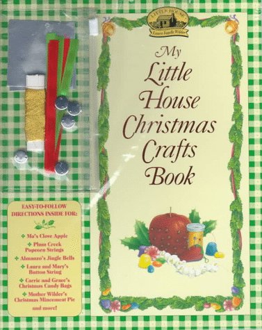 Book cover for My Little House Christmas Crafts Book
