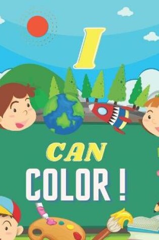 Cover of I can color !