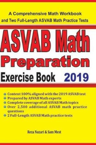 Cover of ASVAB Math Preparation Exercise Book