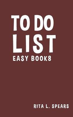 Cover of To Do List Easy Book8