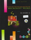 Book cover for Microsoft Word for Windows 95 Quicktorial